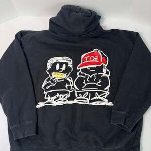 Isaiah Rashad Lil Sunny & Top Dog TDE Limited Rare Hoodie XL